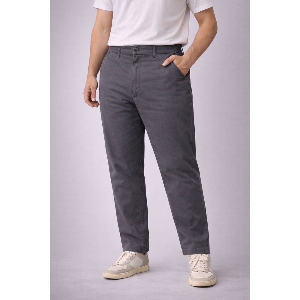 NWT Everlane  Slim Fit Chinos Pants Mens‎ 40x30 Gray Stretch Cotton Blend